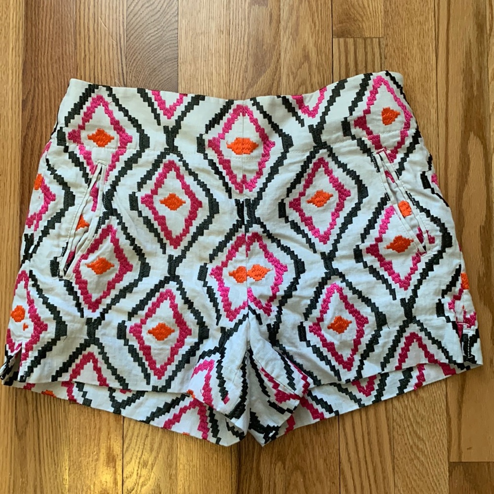 Loft Riviera Shorts in Ikat print